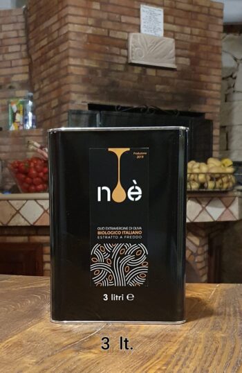 Olio EVO Bio Noè Confezione Alluminio 3Lt.