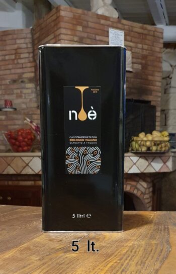 Olio EVO Bio Noè Confezione Alluminio 5Lt.